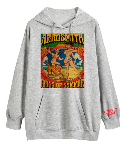 Buzo Aerosmith Tour 2002  Algodon Unisex