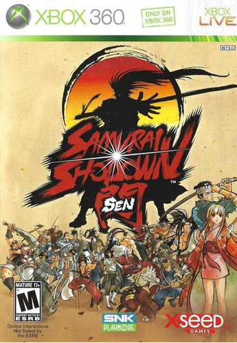 Samurai Shodown Sen Para Xbox 360