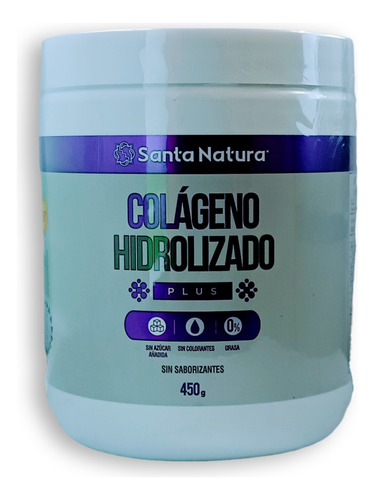 Colágeno Hidrolizado Plus Santa Natura 450g 