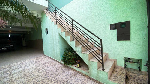 Imagem 8 de 30 de Sobrado Residencial À Venda, Vila Camilópolis, Santo André. - So2691