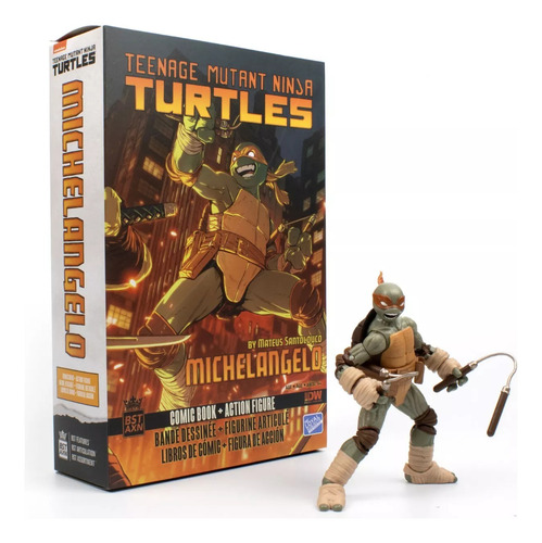 Teenage Mutant Ninja Turtles Michelangelo + Comic Tortugas