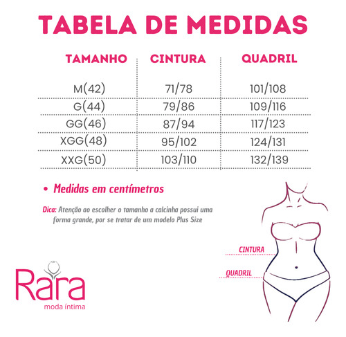 Calcinha Plus Size Poliamida Forro 100% Algodão E Conforto