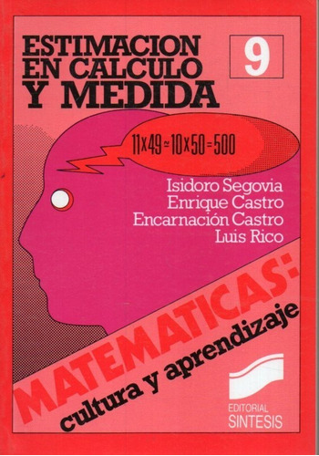 Estimacion En Calculo Y Medida Isidoro Segovia 