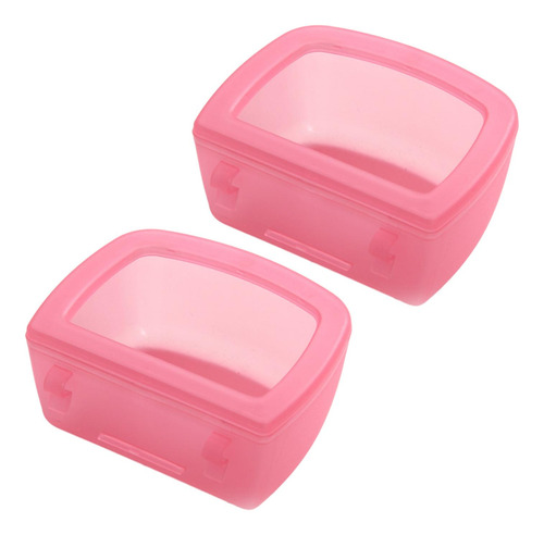 3 X 2pcs Dog Crate Bowls Easy To Mount Pets Carrier Bowl