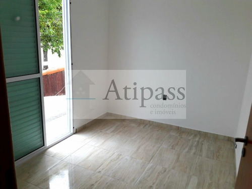 Imagem 2 de 9 de Apartamento Novo 47m² Santo André 2 Dorms, 1 Vaga - At696