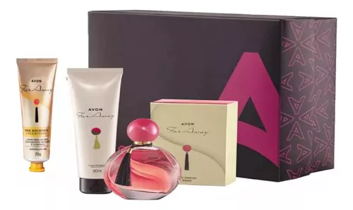 Kit Estojo Presente Far Away Avon Feminino