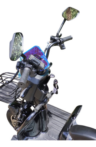 Triciclo Elétrico Fênix 750w 48v 20ah P/ 3 Pessoas