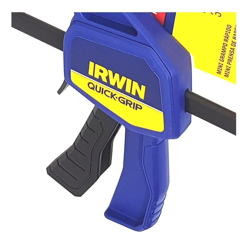 Imagem 6 de 7 de Kit 04 Grampo Rápido Marceneiro Quick-grip Irwin 12 30cm