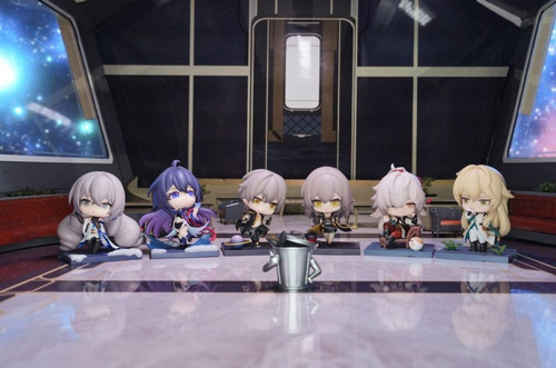 Figuras Honkai: Star Rail Time Of Departure Set Completo.