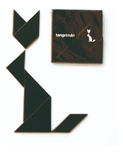 Imagen 1 de 2 de Tangriman, Juego Milenario Para Armar Figuras, Con Imán