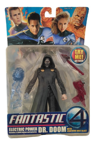 Dr Doom Los 4 Fantasticos Movie Toy Biz 