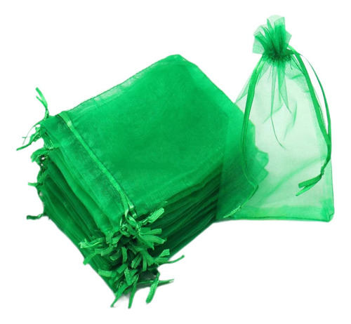 100 Bolsas De Regalo De Navidad, Bolsas De, Bolsas De Verde