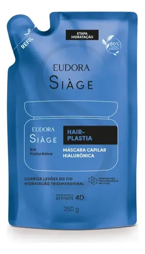 Eudora Siage Hair Plastia Mascara Capilar Refil 250g