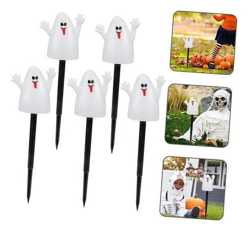 * Luces Led Impermeables Para Jardín Con Forma De Calabaza
