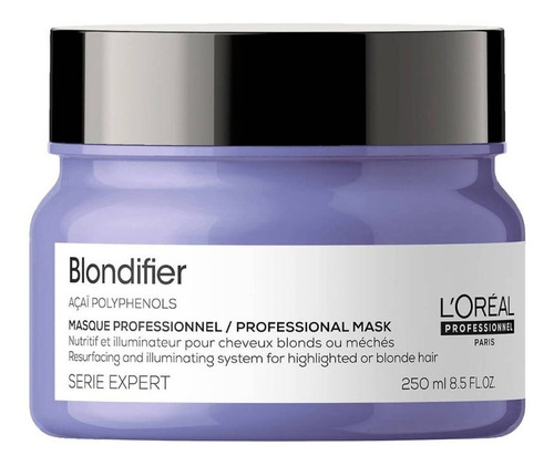 Máscara Blondifier Loreal Açai Iluminadora 250g Full