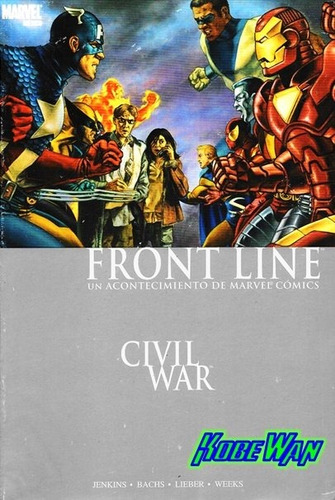 Marvel Comics Monster Edition Civil War Front Line Avengers