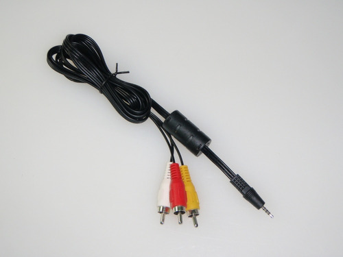 Cable De Audio Jack 2.5 Mm A Salidas Rca ( 1.5 Metros )