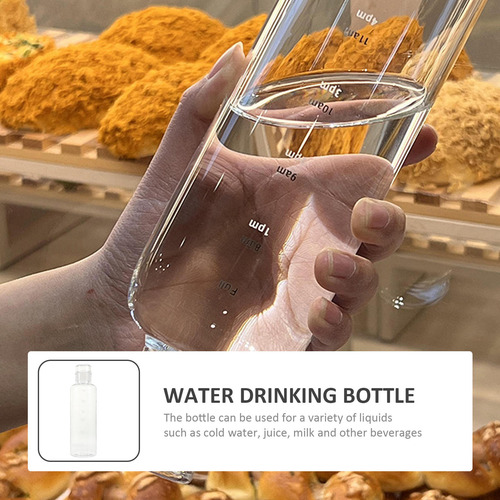 Botella De Agua Sellada Para Exteriores, Taza De Agua Transp