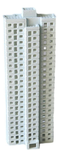 5 Diorama Moderno Edifício Da Cidade 1/500 Materiais Estilo