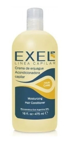 Crema De Enjuague Acondicionadora Capilar Exel Trigo 475