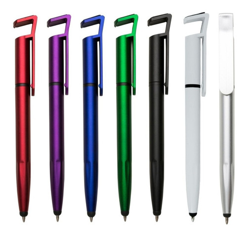 Bolígrafo con logotipo 100% personalizado, vacaciones, eventos y comercio, color de tinta, azul, color exterior coloreado