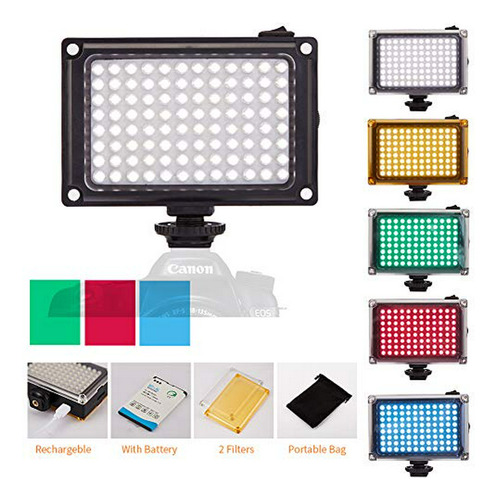 Luz De Cámara Led Multi-color, Compatible Con Bestfyou Y Tor