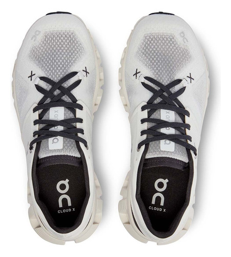Zapatillas On Running Cloud X 3 Mujer Blanco Negro