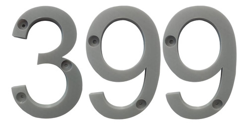 Caracteres Números Señalamiento, Mxdgu-399, Número 399,  17.