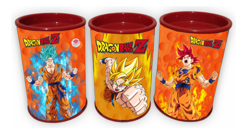 Dragon Ball Z Alcancías Souvenirs Personalizadas X10