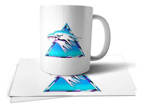 Halcones Galacticos Logo Silverhawks Taza Tu Propio Estilo