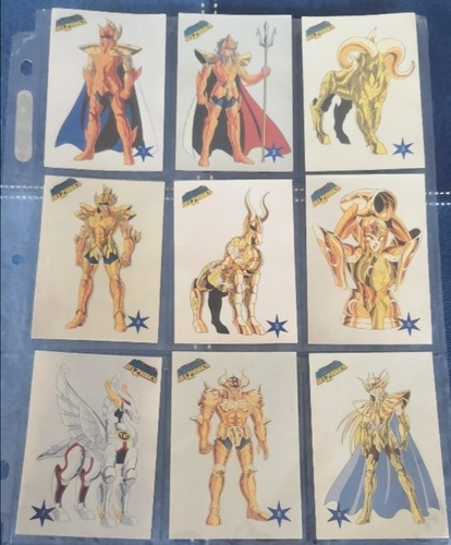 Colección De Tarjetas Caballeros Del Zodiaco 1994