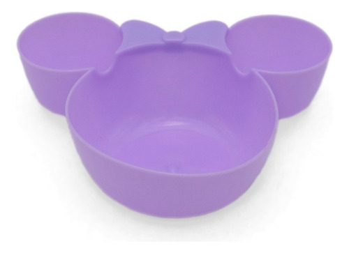 Minnie Mimi Mouse Tazones Con Cuchara Infantiles