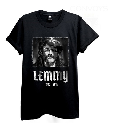 Remeras Dtg Lemmy Motorhead - Convoys Rock