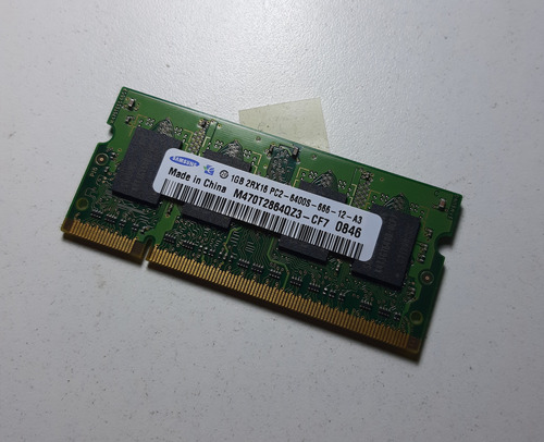 Memoria Ram Samsung  Ddr2 De 1gb (x2 Modulos)