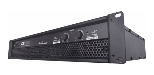 Backstage Amplificador Poder Cs-6000 Promocion Inmediato Color Negro Potencia De Salida Rms 120 W