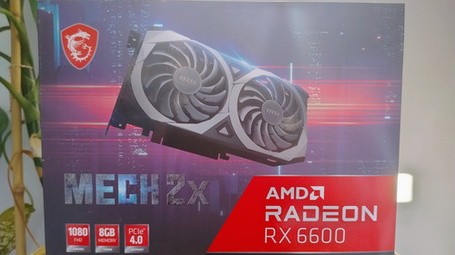 Placa De Video Amd Msi Mech Radeon Rx 6600 (Usado)