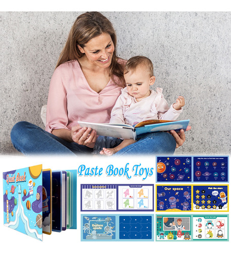 Libro Ocupado Para Que Los Niños Aprendan Habilidades Para B