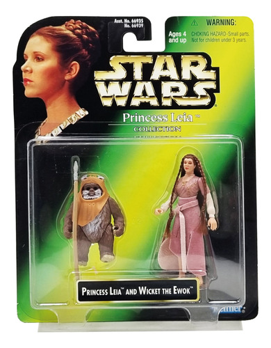 Kenner - Star Wars - Potf - 2-pack - Leia And Wicket