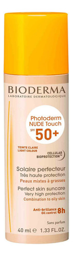 Photoderm Nuede Touch Tono Claro Fps 50+ Bioderma