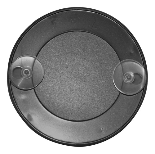 Espejo Para Maquillaje Luz Led + Espejo 10x Ventosa Q2151 Marco Negro