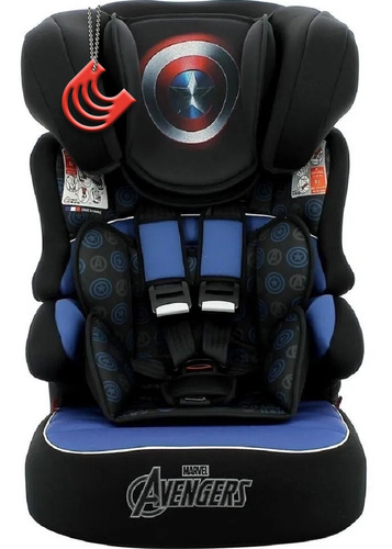 Imagem 1 de 4 de Cadeira Infantil Marvel Beline Luxe Capitao America Teamtex 
