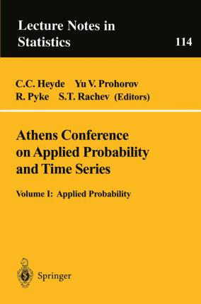 Libro Athens Conference On Applied Probability And Time S...