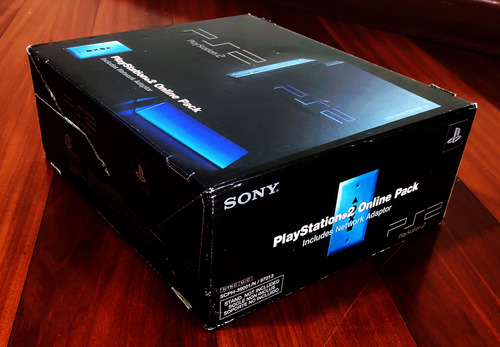 Caja Carton Para Consola Play Station 2 (solo Empaque)