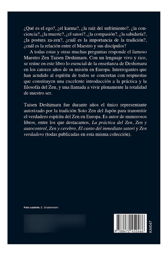 Preguntas A Un Maestro Zen (ed.arg.)