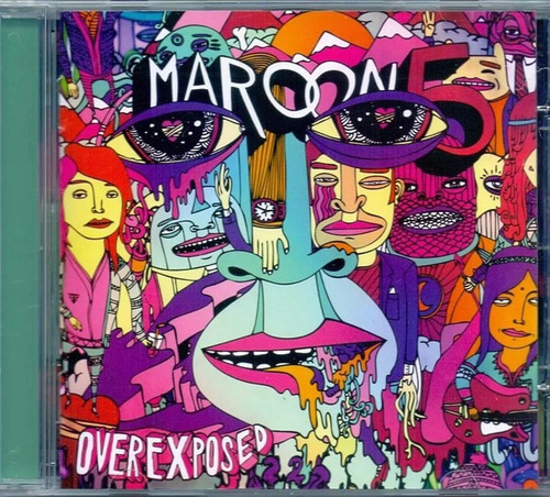 Cd Album Maroon 5 Overexposed 1a. Ed. Br 2012 Raro