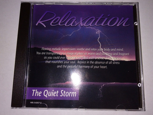 Relaxation - The Quiet Storm Chopin Cd Canada Ed 1995 