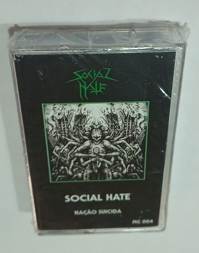 Social Hate - Nacao Suicida - Cassette Nuevo, No Cd