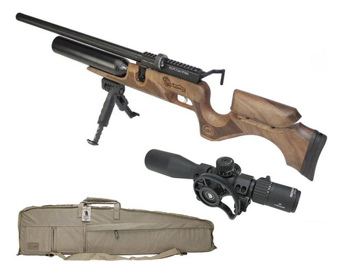 Carabina Pcp Puncher Bighorn 12 Tiros 5.5+case/capa+ Luneta