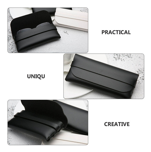 Estuches De Piel De Pvc Para Gafas De Sol, 2 Unidades, Elega