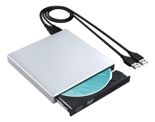 .. Quan Usb External Cd-rw Burner Drive Para Ordenador